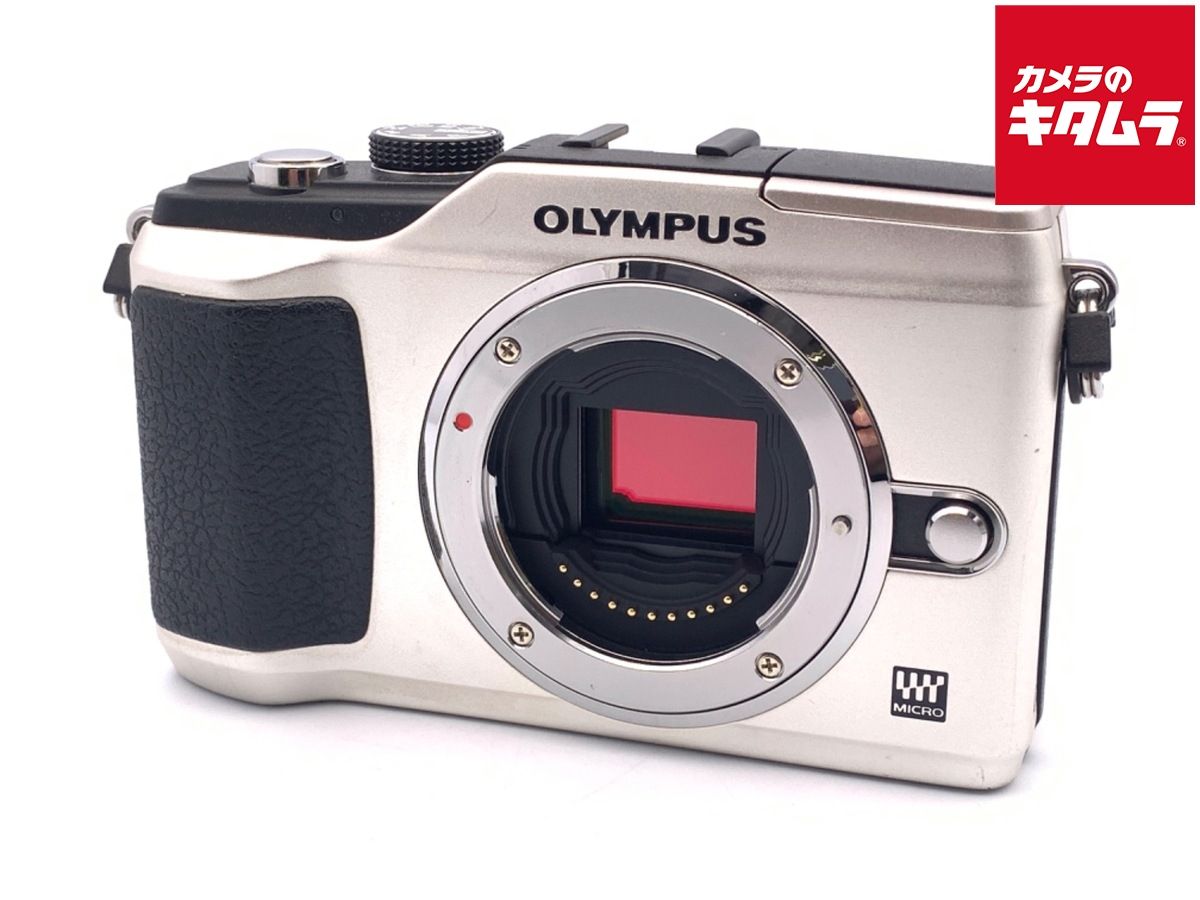 中古】 【難あり品】 オリンパス PEN Lite E-PL2 ボディ シャンパン