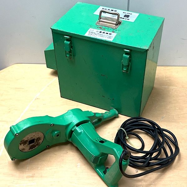 岩崎鉄工所 サドル分水栓せん孔機用 電動機 DI-750 二重絶縁型 100 V 水道工事 112092