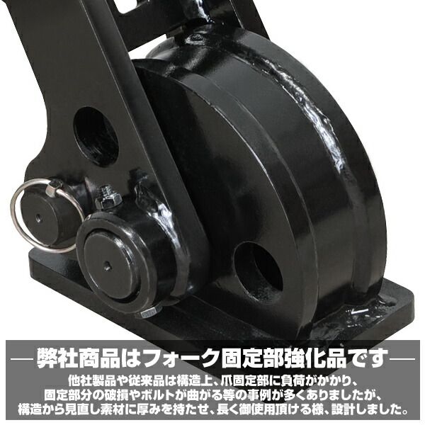 半年保証 日立 IHI 折り畳みフォーク 適合バケット 400~500 mm 適合 EX 5 8 10 U IS 005 Z 20 ショベル 重機 ユンボ ハサミ C 404