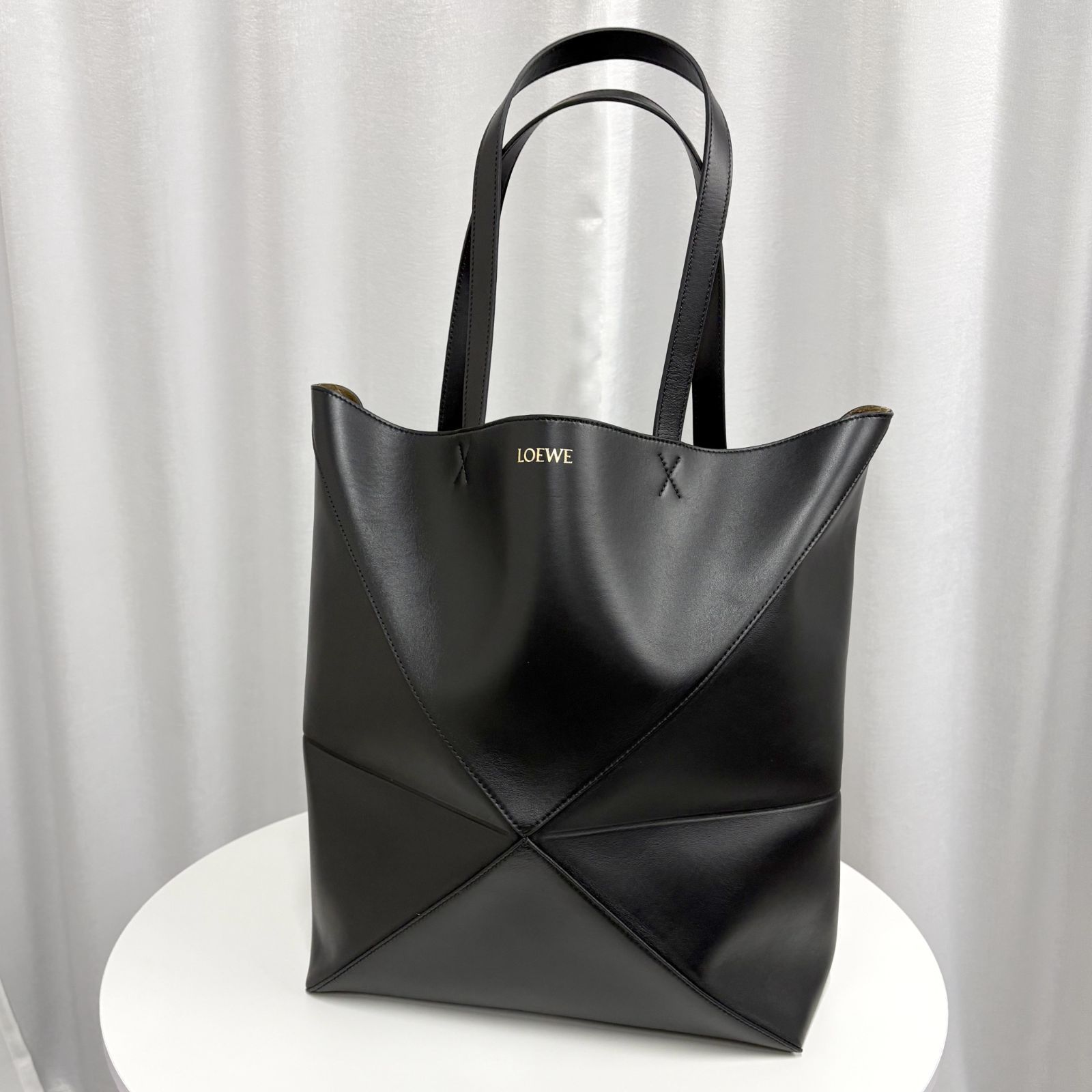 新品未使用】LOEWE パズルフォルド トート XL ブラック - メルカリ