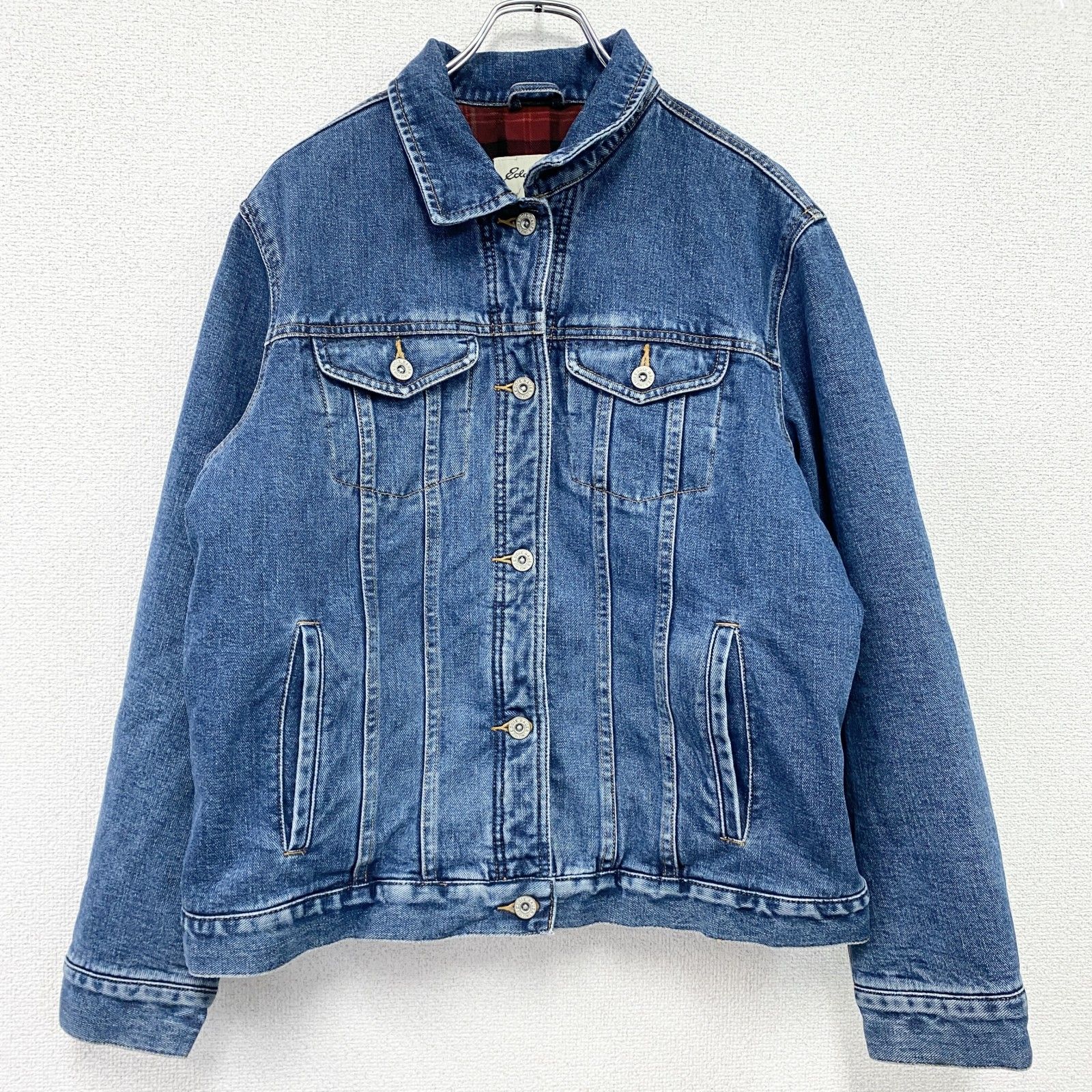 古着 used Eddie Bauer エディーバウアー デニムジャケット/Gジャン