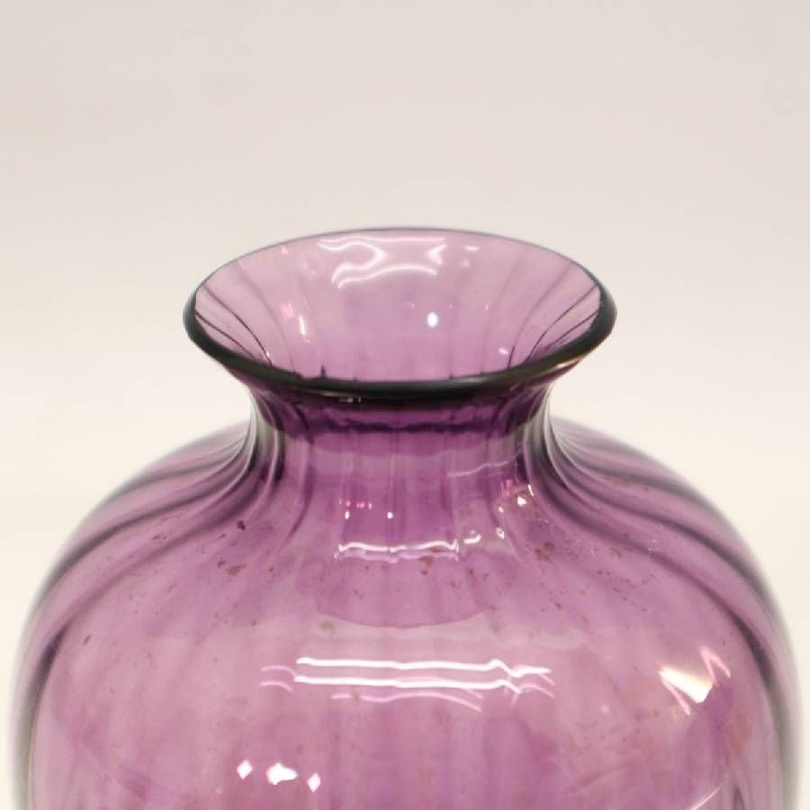 Baccarat バカラ アクアレーユ 1993年～96年製造 花瓶 高さ11.5cm