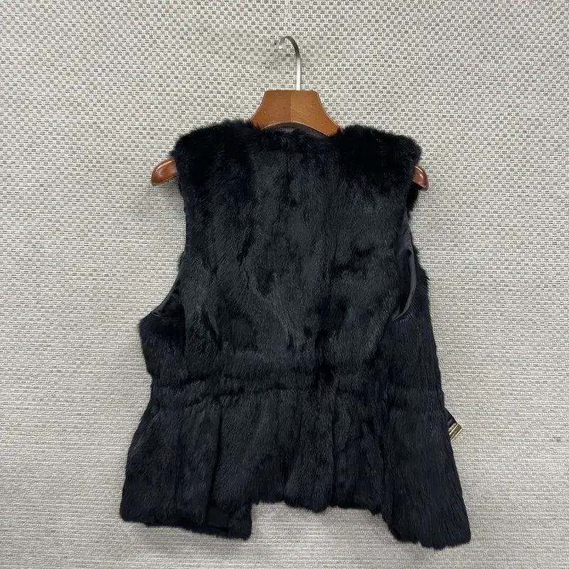 KARRA ヴィンテージ レックスファー ファー ベスト F A 01856