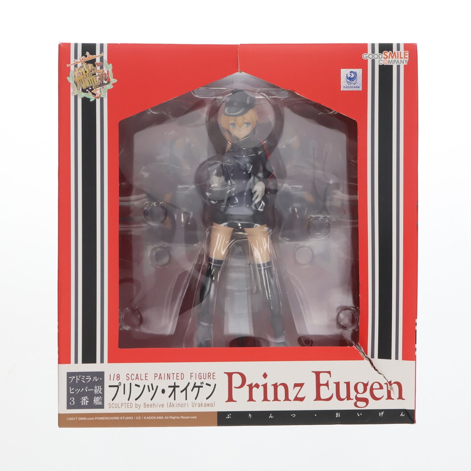 艦隊これくしょん 艦これ プリンツ•オイゲン 未開封 グッドスマイルカンパニー Prinz Eugen(プリンツ・オイゲン) 艦隊これくしょん -艦これ- 1/8 完成