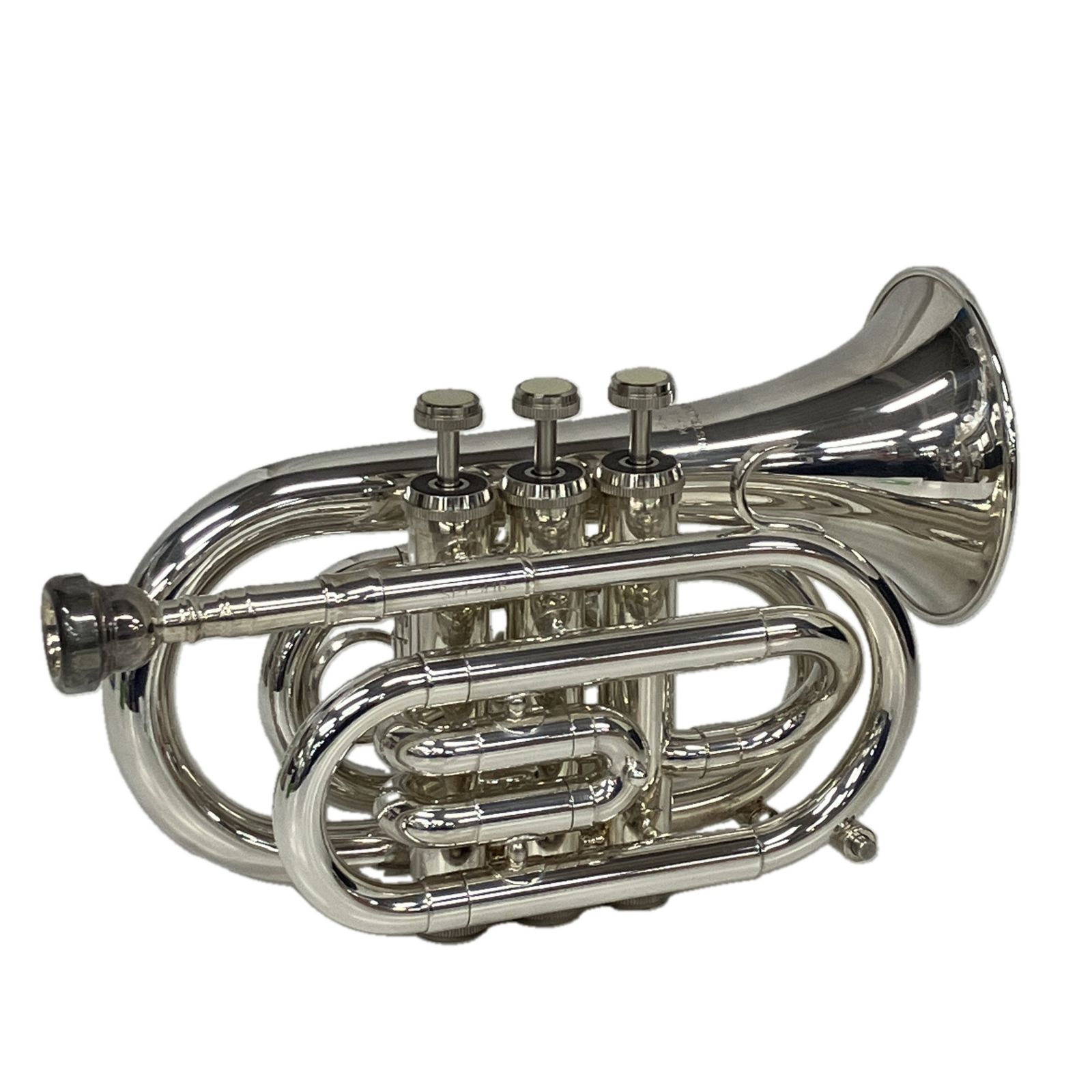 ジュピター SPT-416 ポケットトランペット シルバーメッキ 金管楽器