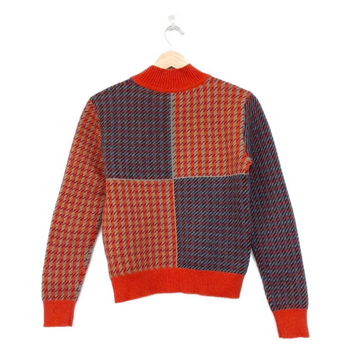 HERMES(エルメス) 長袖セーター サイズ34 S レディース美品 - オレンジ