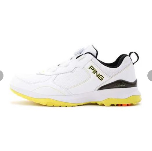現品処分 PING スパイクレスゴルフシューズ ピン メンズ 27.5 ホワイト 白 ボア