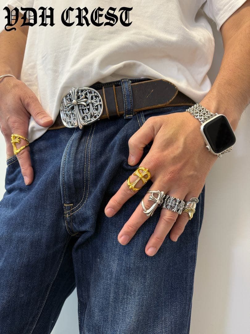 ☆BBKRO シルバーベルトバックル こだわり派向け 刻印有り 販売済み