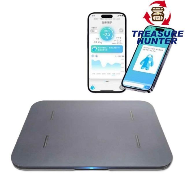 issin イッシン スマートバスマット ソフト珪藻土マット 体組成計モデル