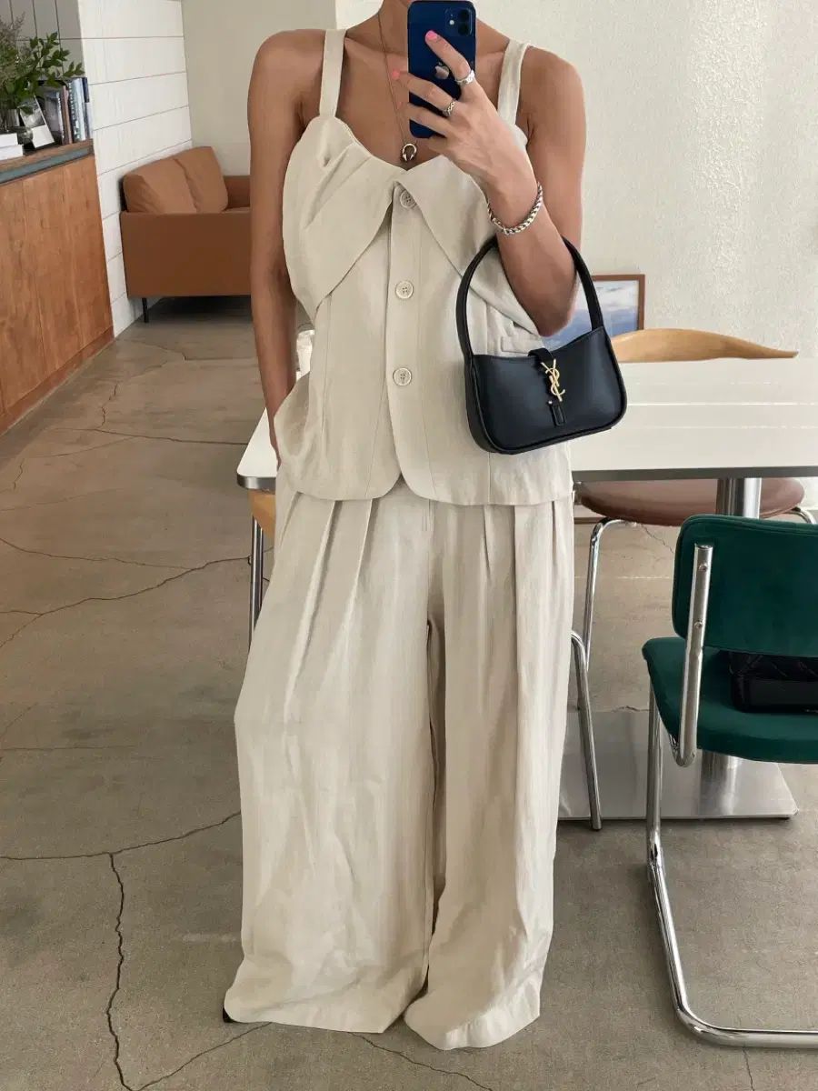 バキン キーン リネン セットアップ セット