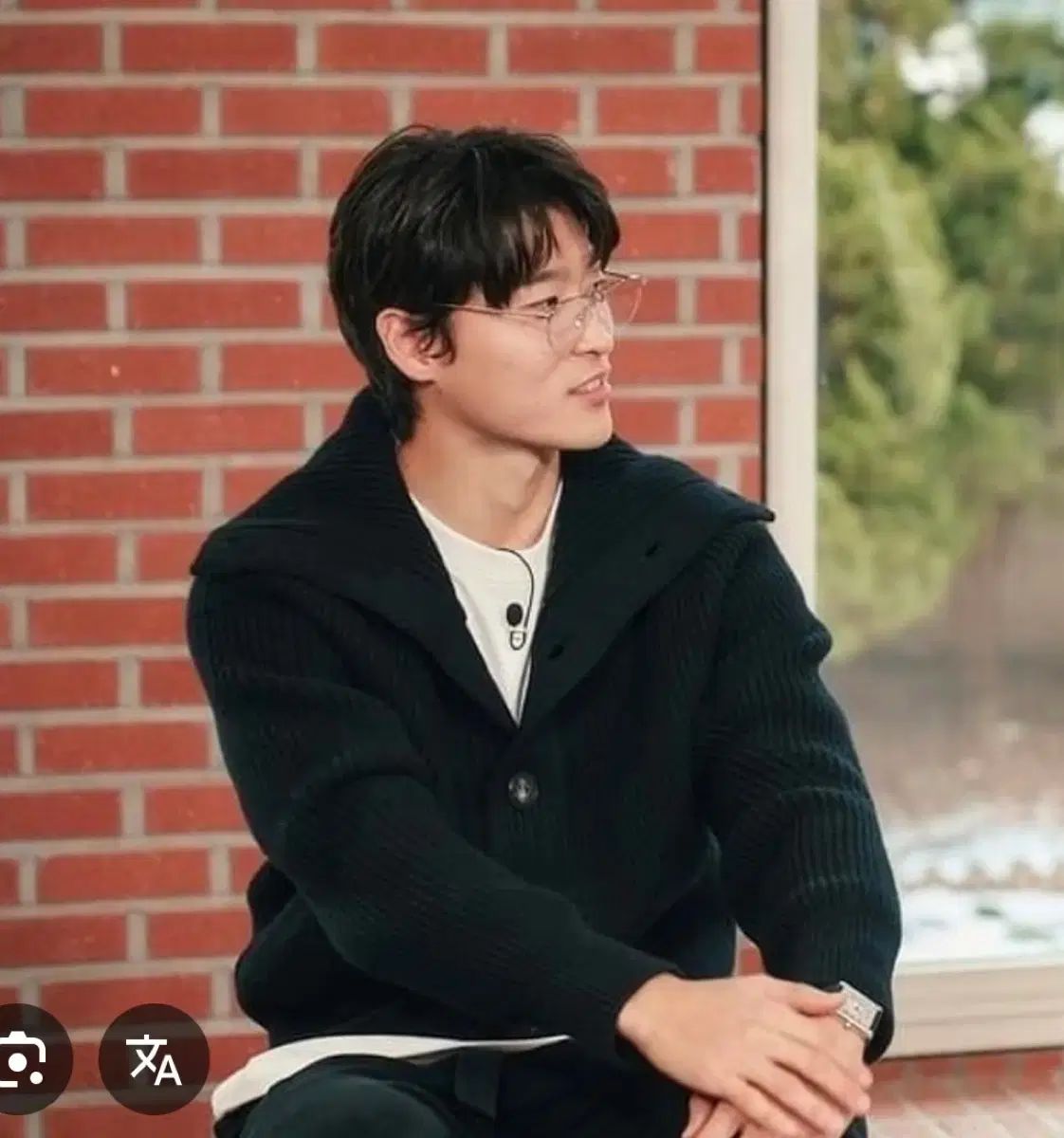 RECTO カーディガン チョ ギュソン 着用 Lサイズ