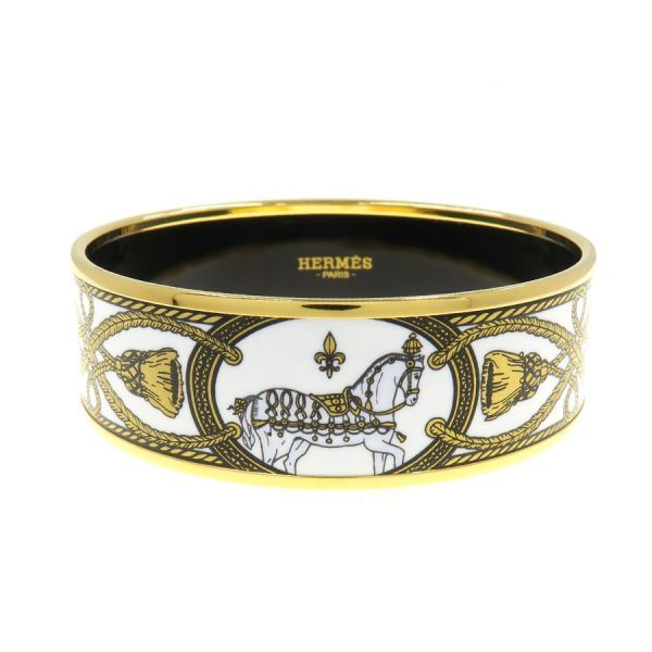 エルメス エマイユバングルGM 【Bランク】【中古】 - メルカリ