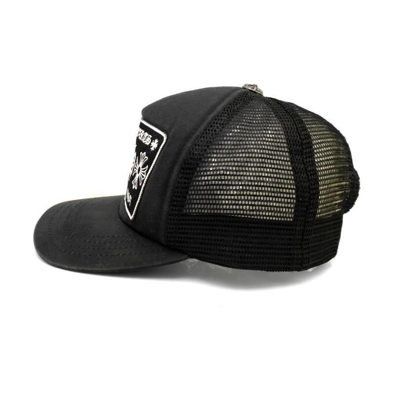 クロムハーツ CHROME HEARTS 【 CH TRUCKER CAP 】 CH 刺繍 ワッペン