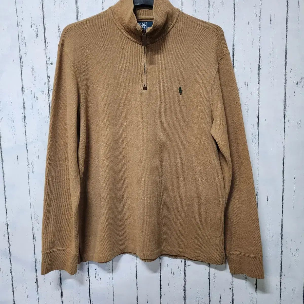 ポロラルフローレン コットン ハーフジップアップ