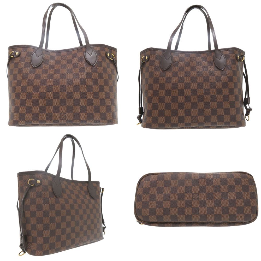 美品 ルイ ヴィトン ネヴァーフルPM ダミエ N41359 トートバッグ LV