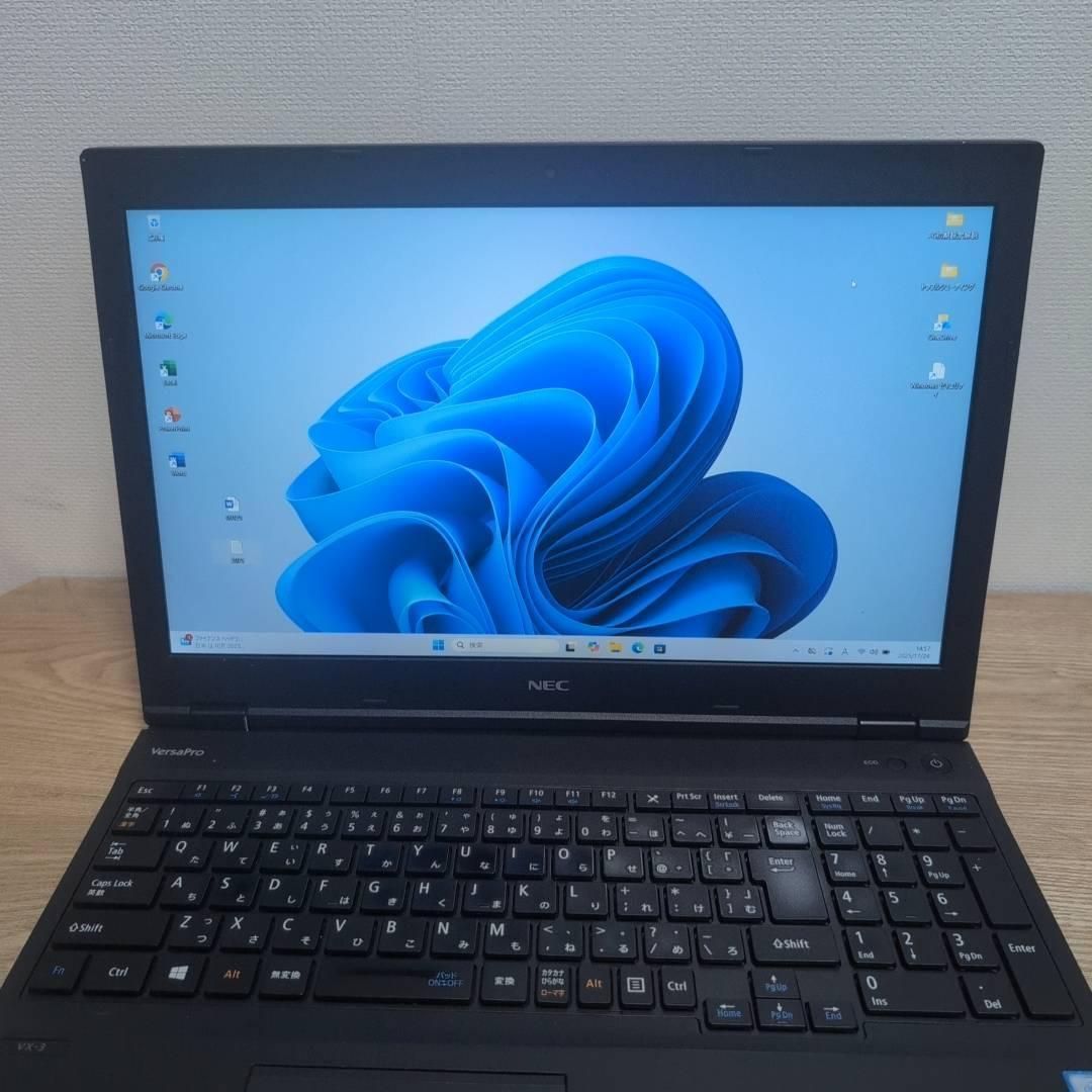 即利用OK❗ NEC Core i5 メモリ12G SSD128GB Win11 オフィス2021 軽量