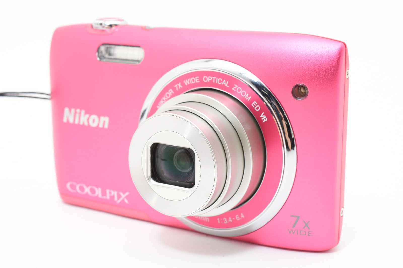 Nikon ニコン COOLPIX S 3500 コンパクトデジタルカメラ ピンク 多数
