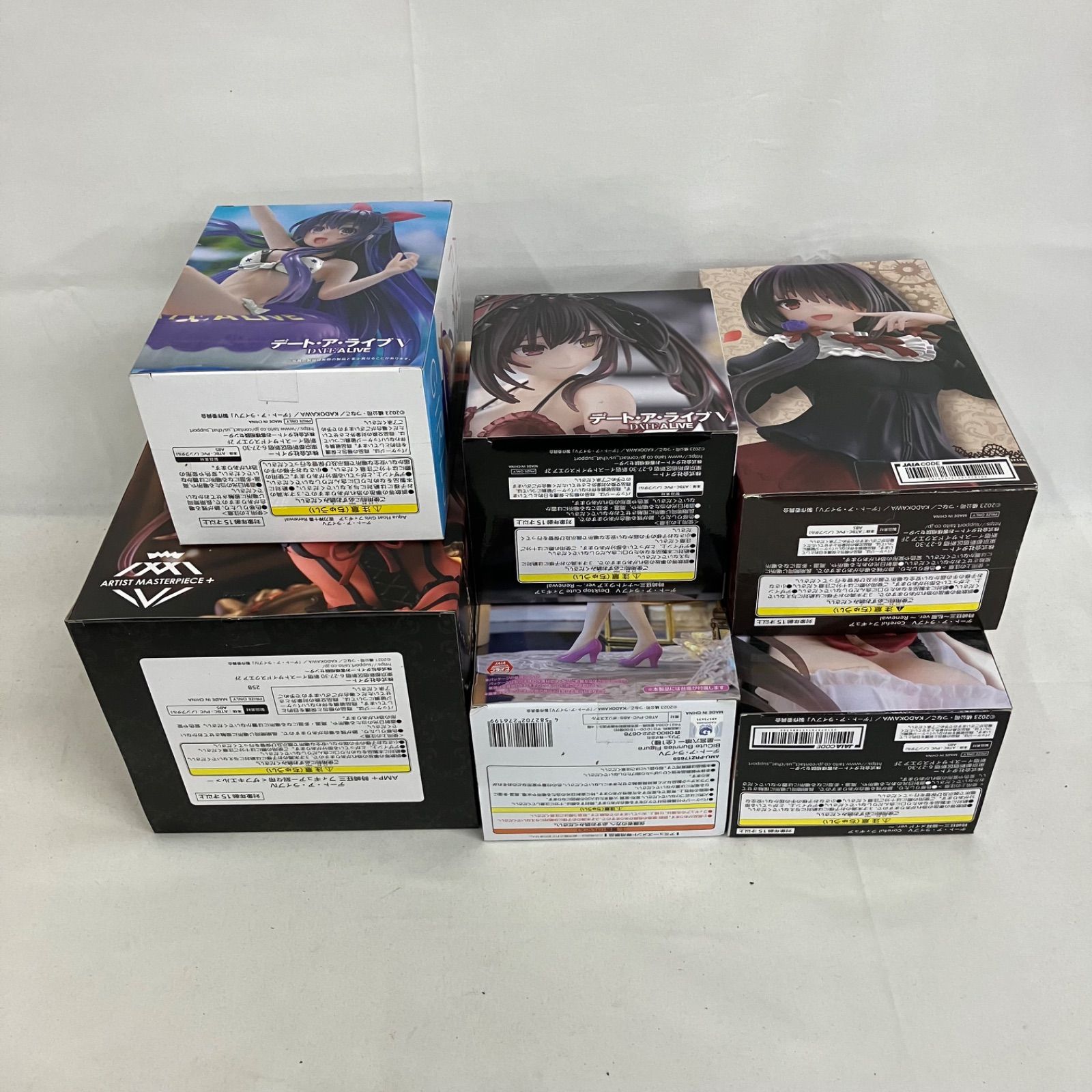 未開封 デート・ア・ライブ 時崎狂三 星宮六喰 夜刀神十香 6個セット