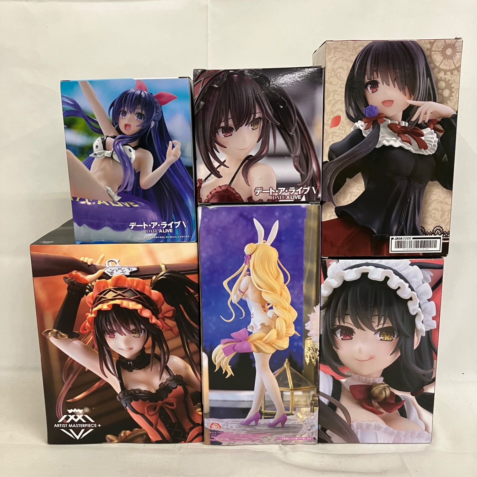 未開封 デート・ア・ライブ 時崎狂三 星宮六喰 夜刀神十香 6個セット