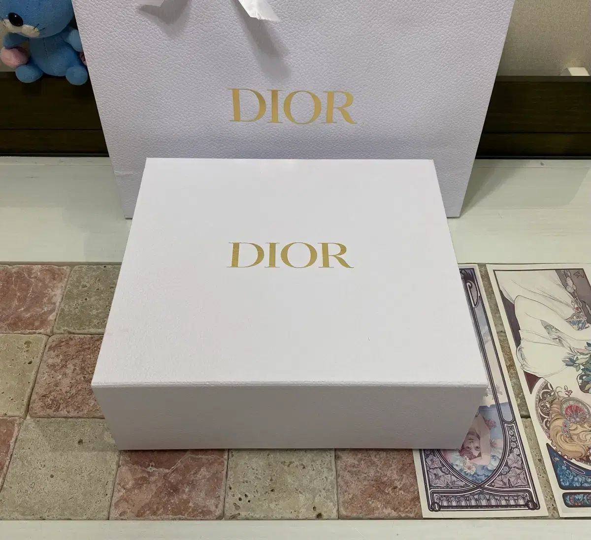 ディオール バッグ ボックス バインダー リフィル ブックレット リボン お買い物バッグ