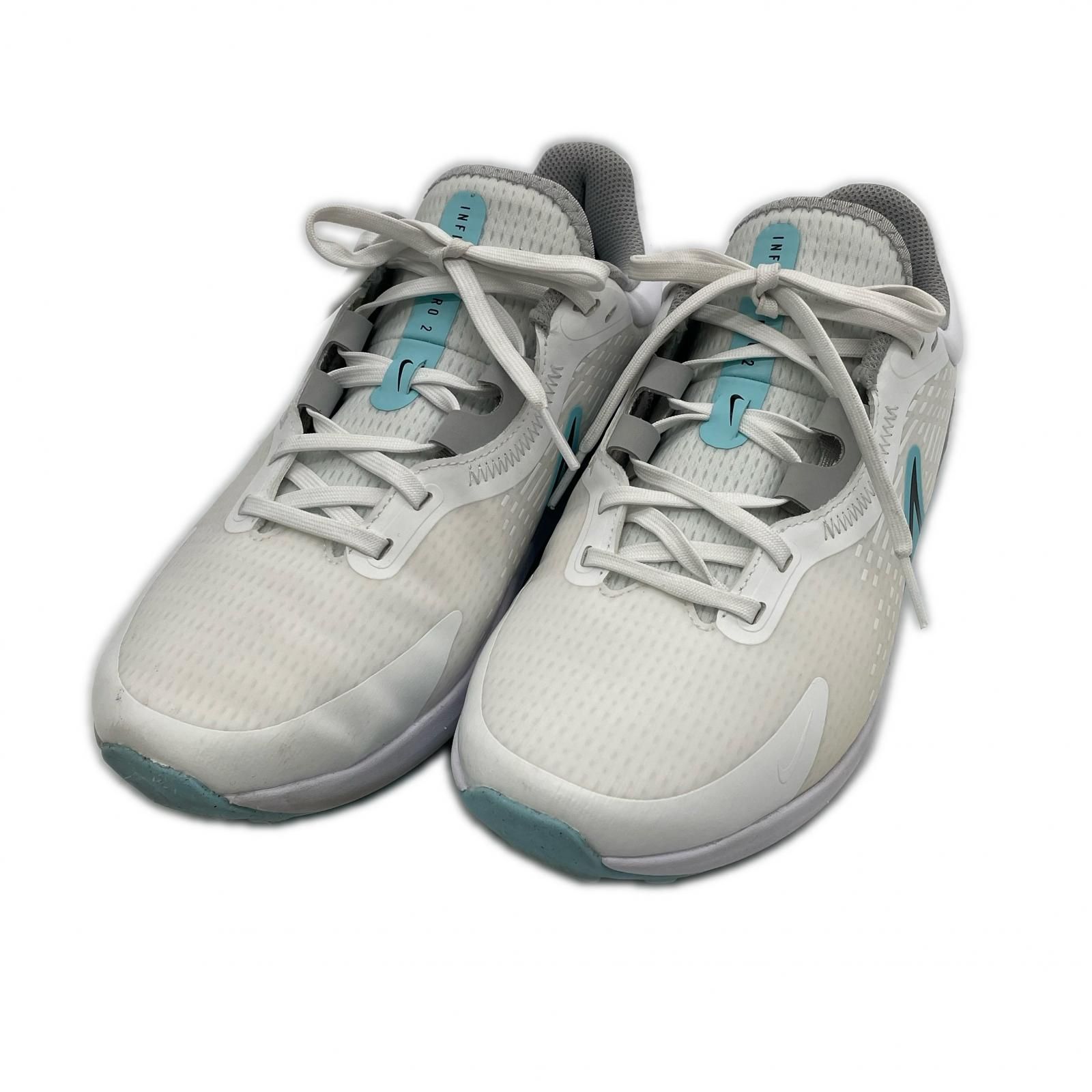 中古 ナイキ NIKE ゴルフシューズ 27cm ホワイト×ブルー