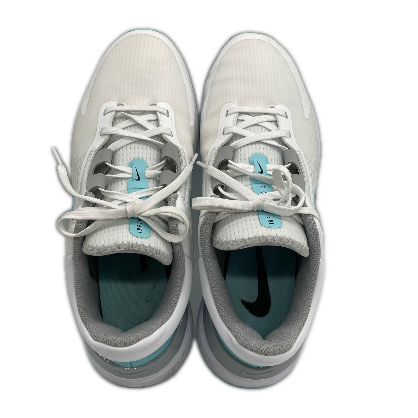 中古 ナイキ NIKE ゴルフシューズ 27cm ホワイト×ブルー