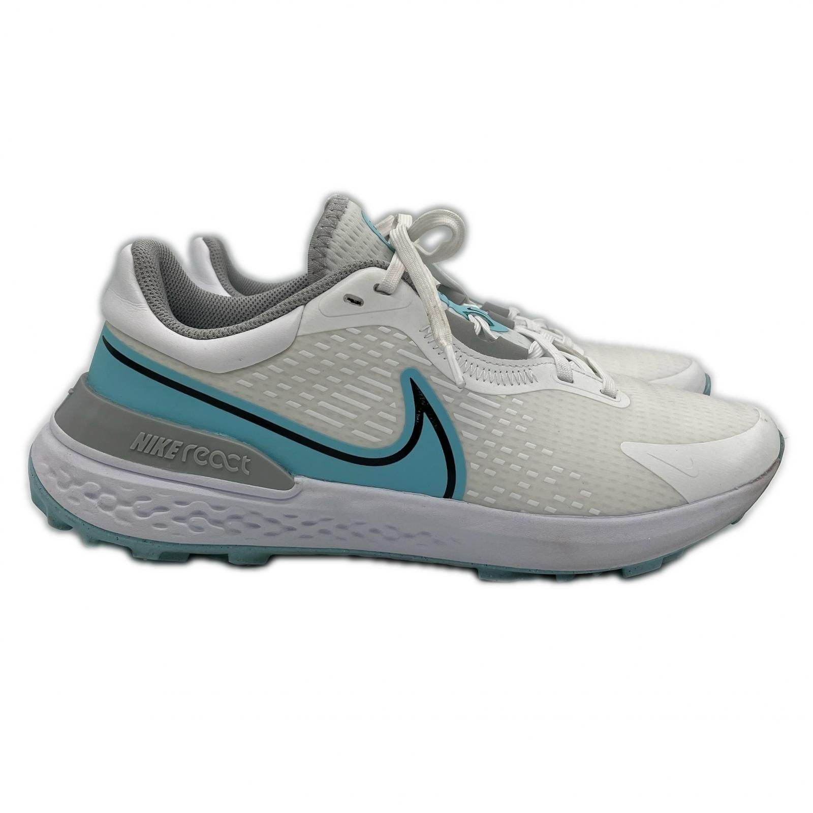 中古 ナイキ NIKE ゴルフシューズ 27cm ホワイト×ブルー