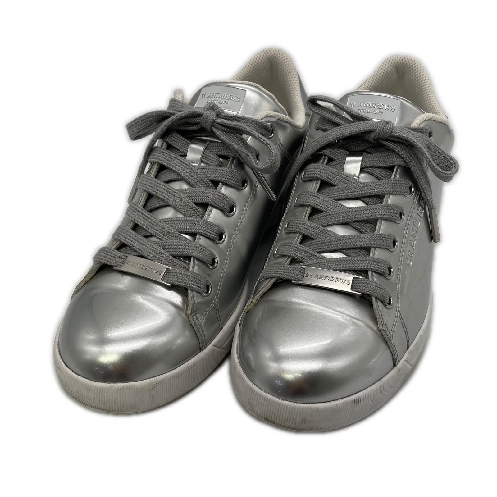 中古 セントアンドリュース StANDREWS ゴルフシューズ M 24.5-25.0cm