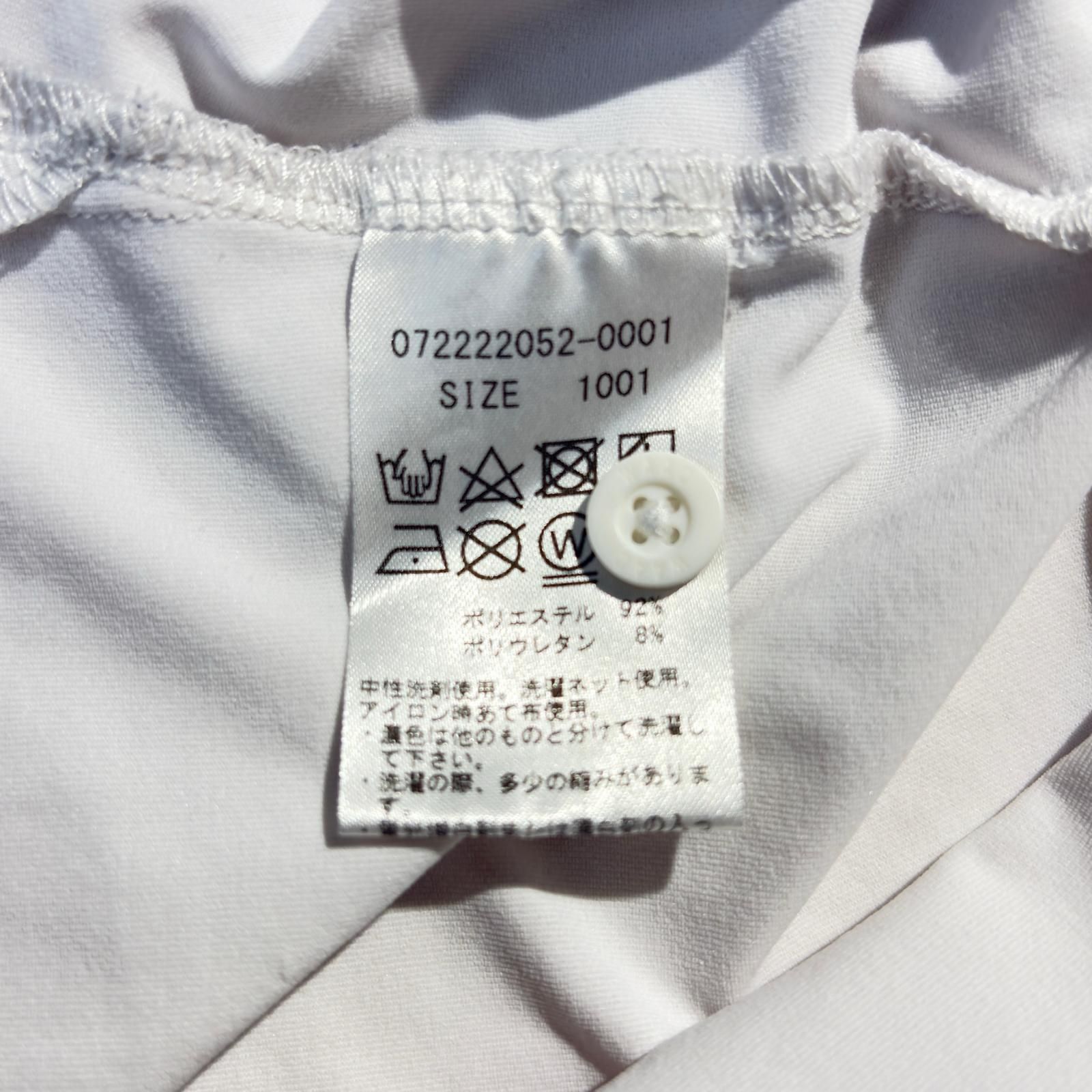 レディース ワック WAAC 長袖ポロシャツ 1(S) 白 ホワイト ロゴ