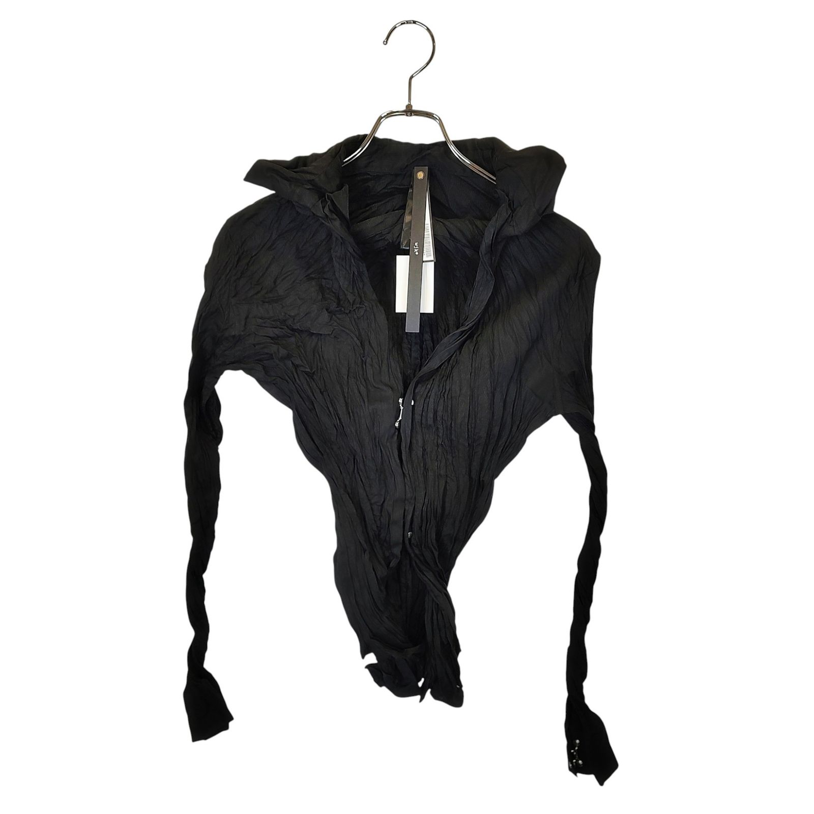 WJK ダブルジェイケイ シワ加工 長袖 フック シャツ 4834 cl15j M