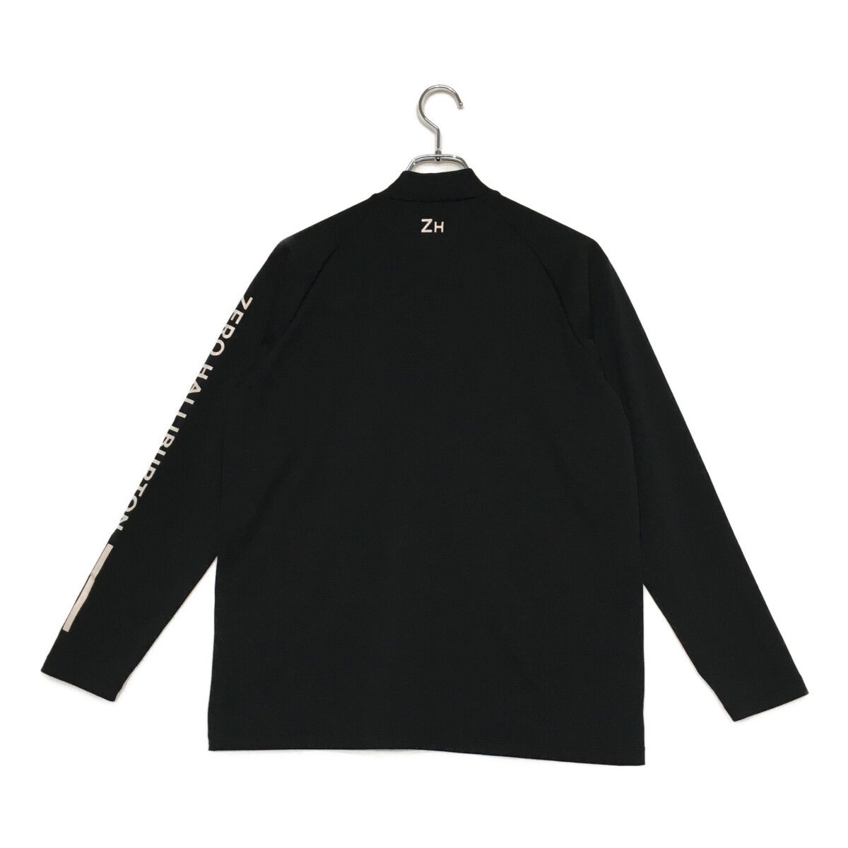 メンズ ゼロハリバートン ZERO HALLIBURTON 長袖シャツ M 黒 ブラック