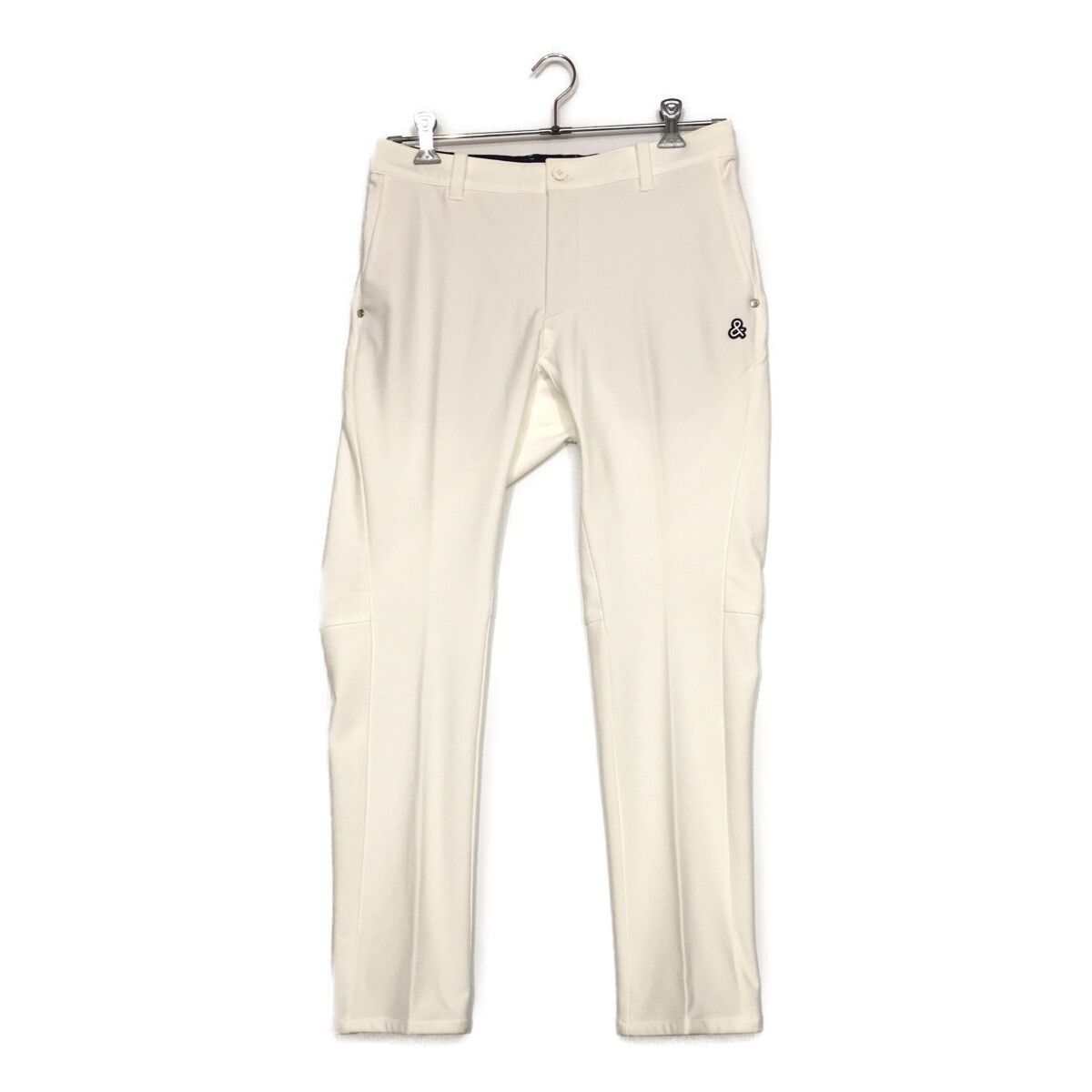 未使用品 メンズ アンパスィ and per se パンツ LL 白 ホワイト 裏起毛