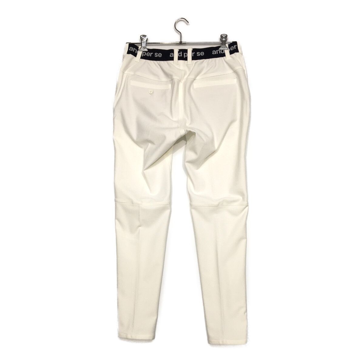 【新品】メンズ アンパスィ and per se パンツ LL 白 ホワイト 未使用品 メンズ アンパスィ and per se パンツ LL 白 ホワイト 裏起毛
