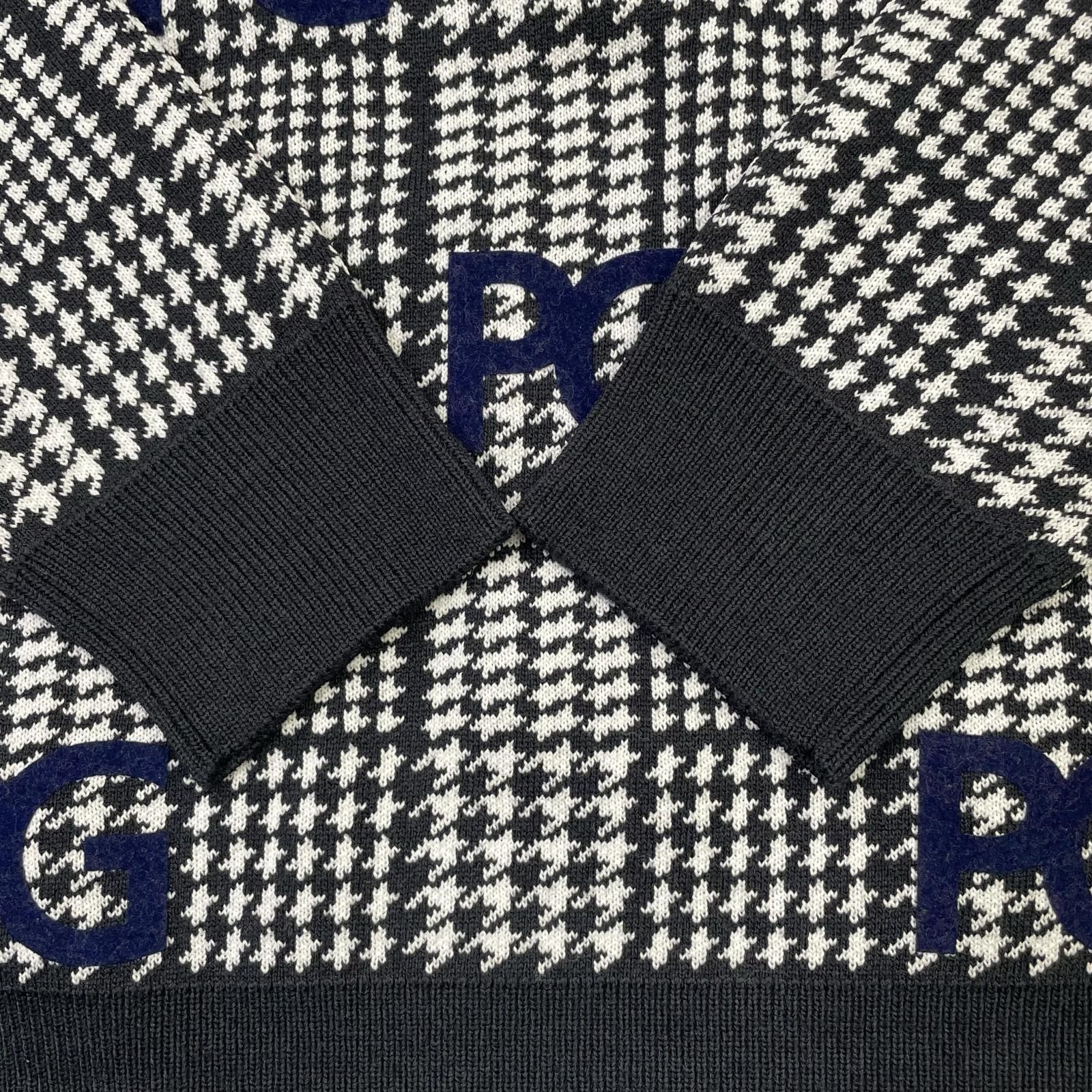 中古 レディース パーリーゲイツ PEARLY GATES セーター 1(M) 黒×白