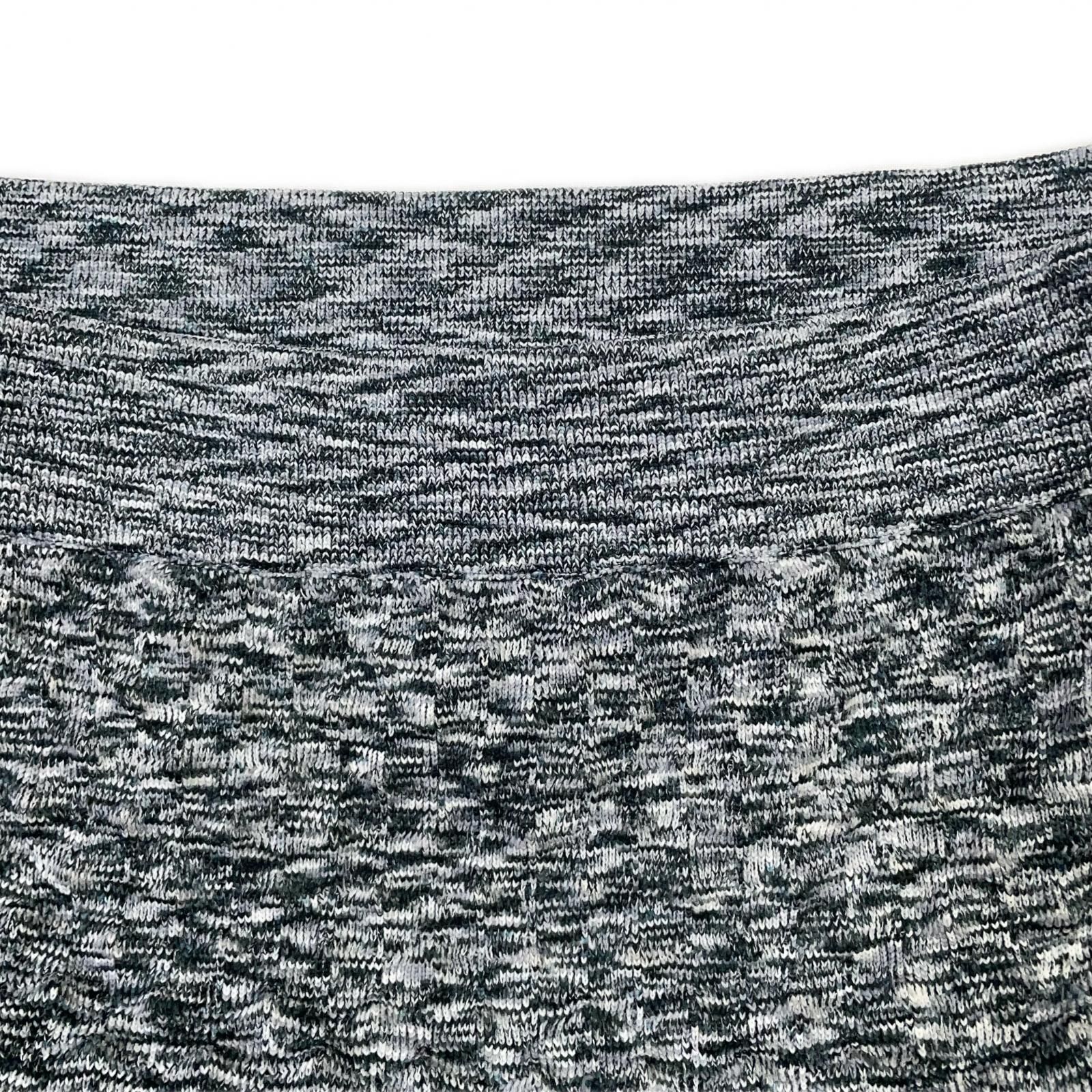 レディース パーリーゲイツ PEARLY GATES スカート 2 L グレー系 ウエストゴム ニット 凸凹編み