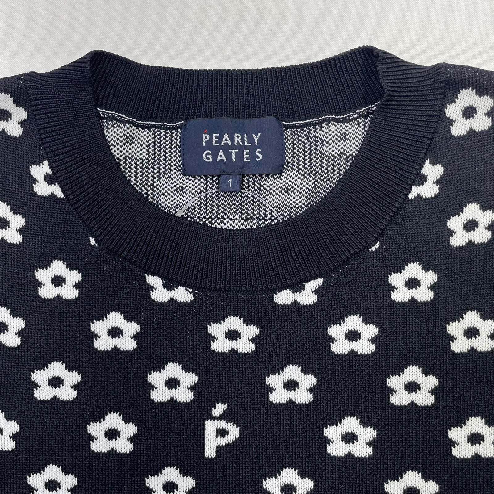 中古 レディース パーリーゲイツ PEARLY GATES セーター 1(M) 紺×白 中古 レディース パーリーゲイツ PEARLY GATES セーター 1(M) 紺×白