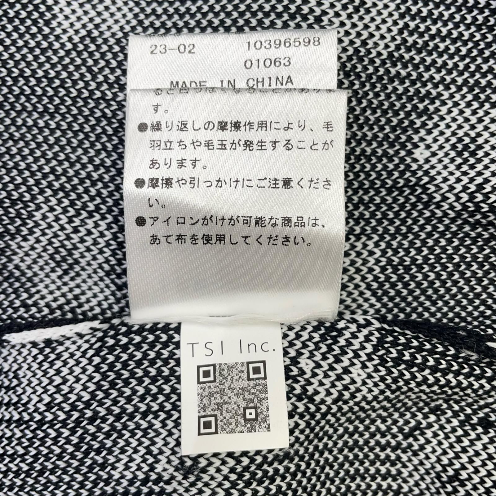中古 レディース パーリーゲイツ PEARLY GATES セーター 1(M) 紺×白