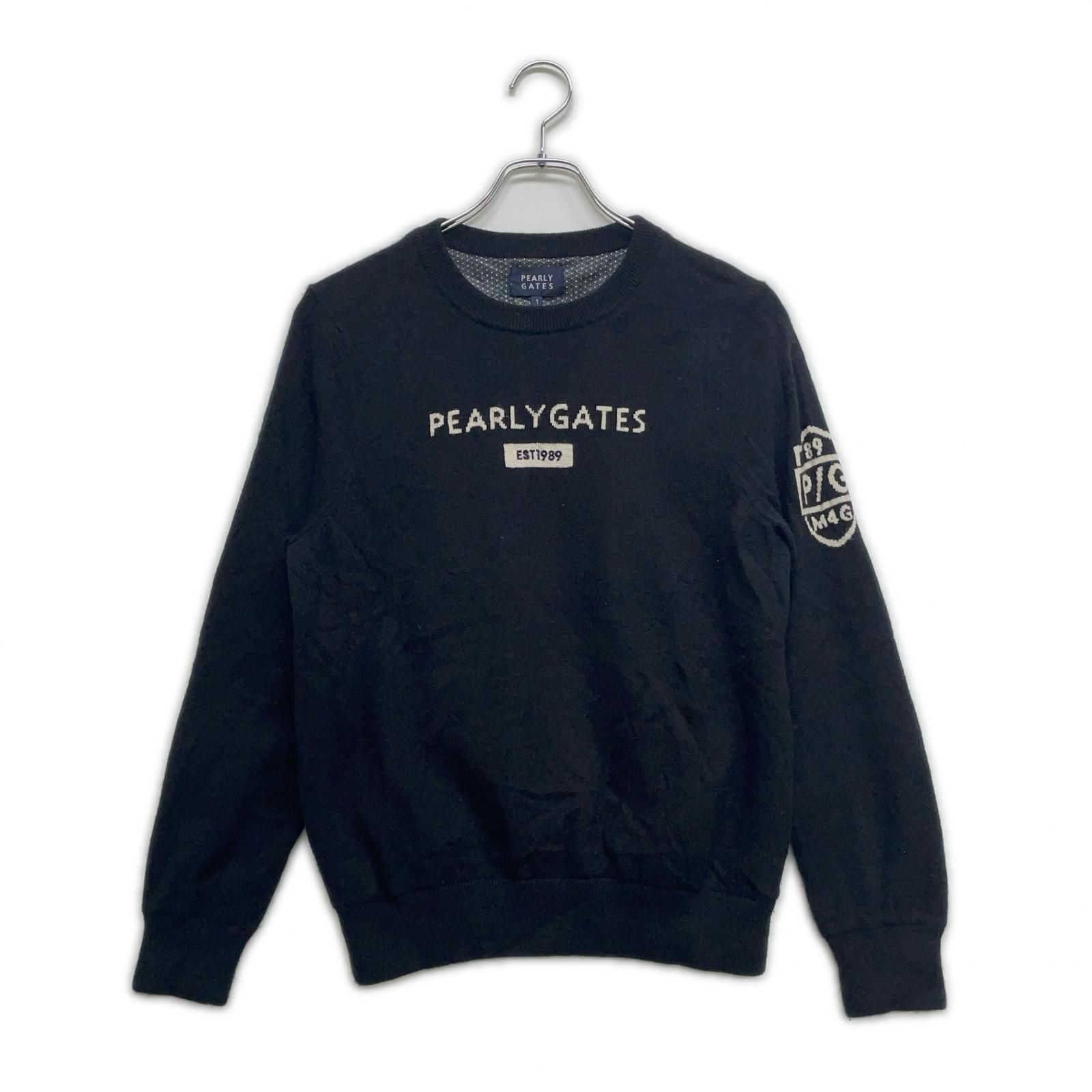 中古 レディース パーリーゲイツ PEARLY GATES セーター 1(M) 濃紺