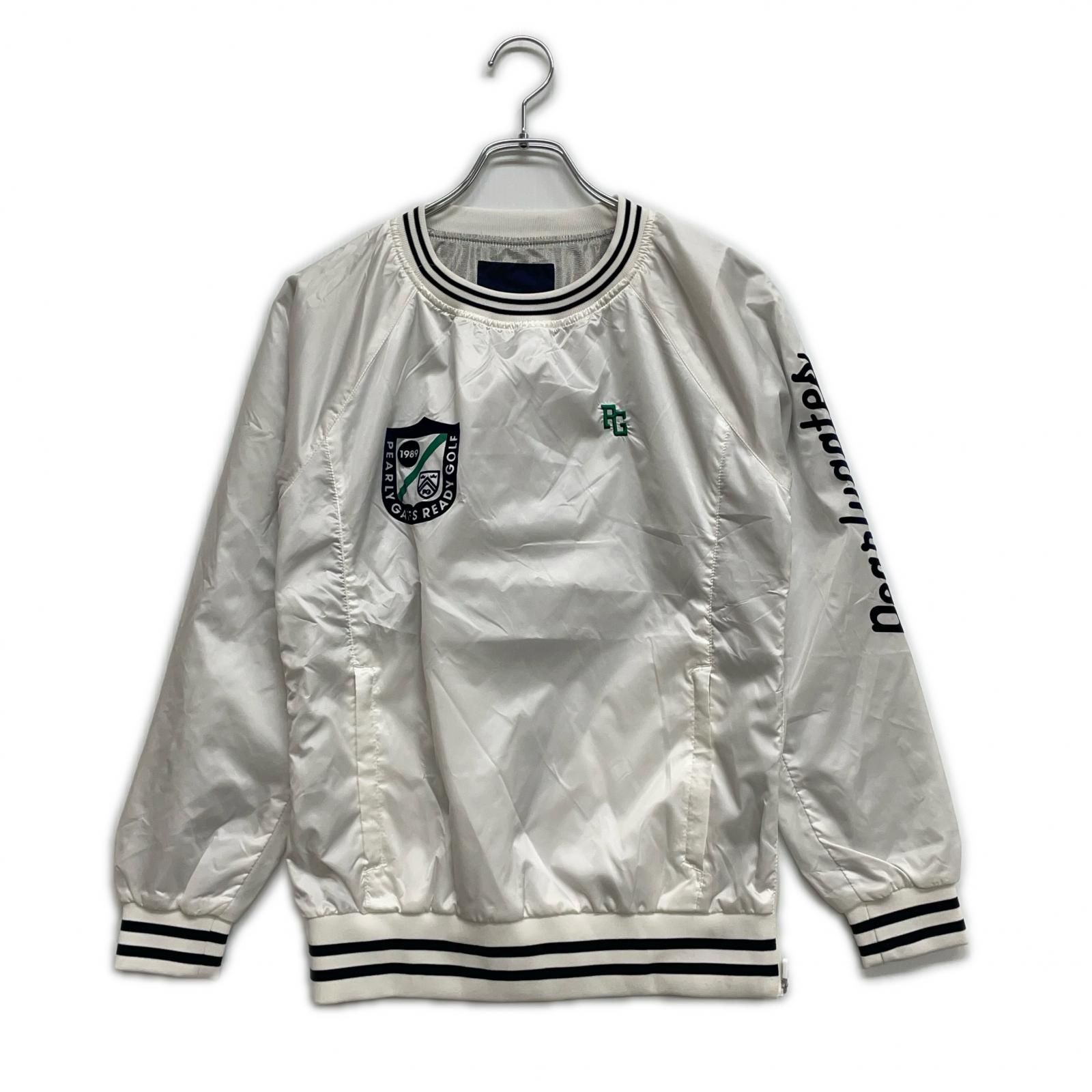 レディース パーリーゲイツ PEARLY GATES スニードジャック 0 S 白 ホワイト 銀色裏地 クルーネック