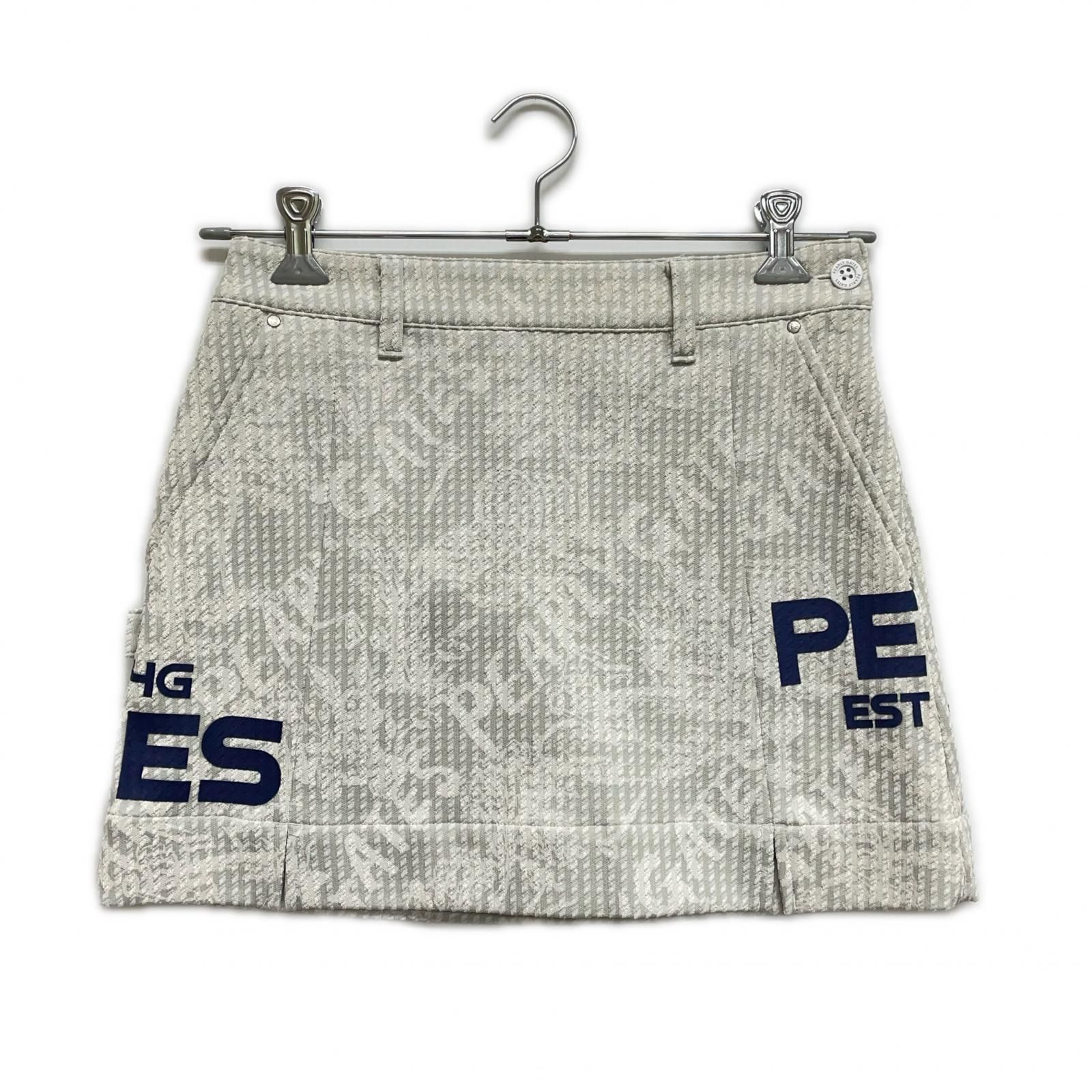 レディース パーリーゲイツ PEARLY GATES スカート 0 S グレー 総柄