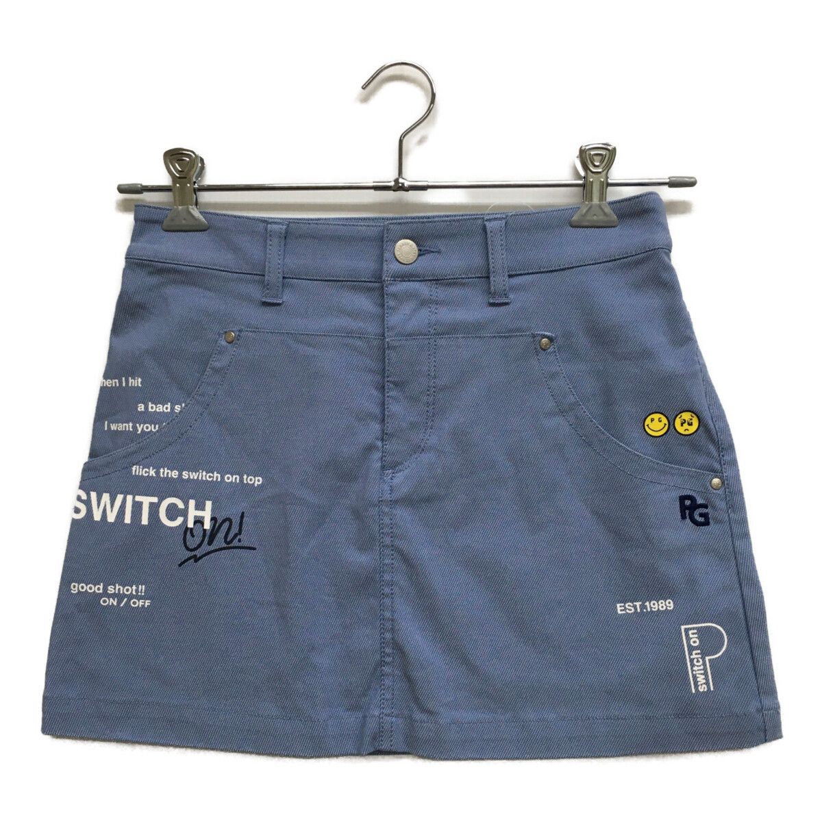 レディース パーリーゲイツ PEARLY GATES スカート 0 S 青系