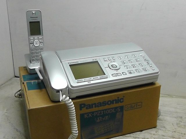 パナソニック おたっくす デジタルコードレスFAX シルバー KX PZ 310 DL S 2511 M