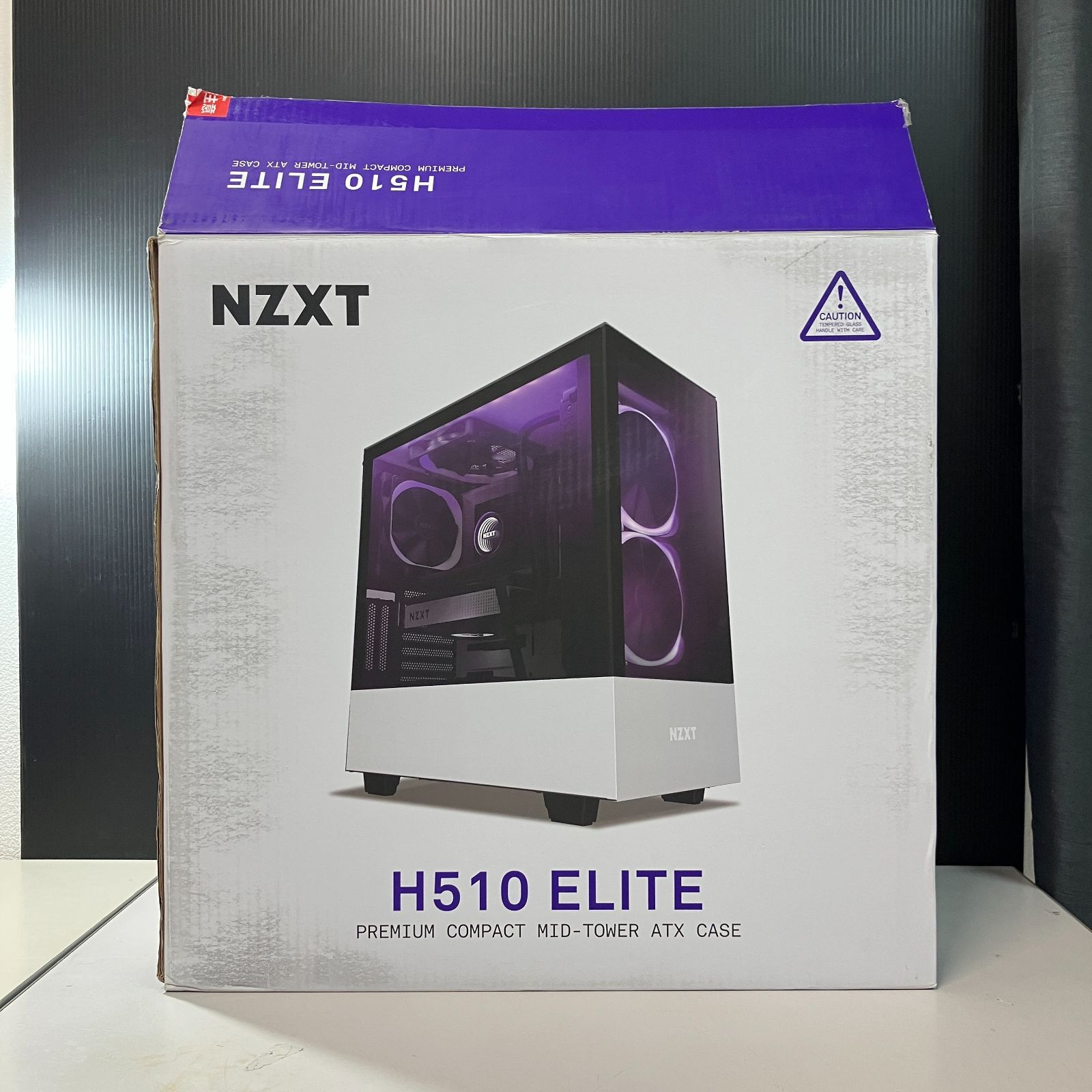 むつ65-112703 NZXT H 510 Elite CA-H E-W 1
