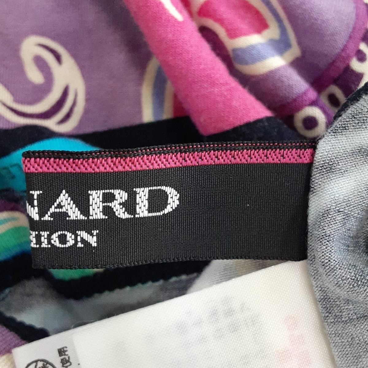 LEONARD(レオナール) 長袖カットソー サイズ3 L レディース美品 - 黒