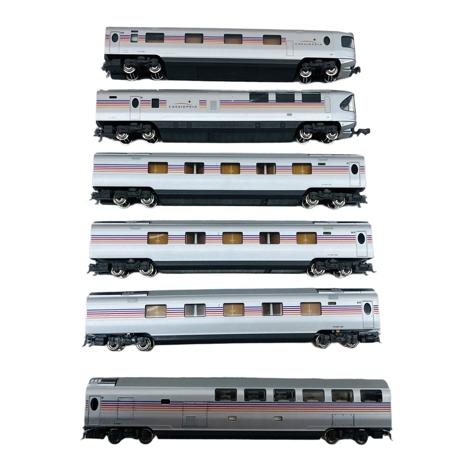 KATO 10-399 E26系 特急形寝台客車 カシオペア 6両 基本セット 鉄道