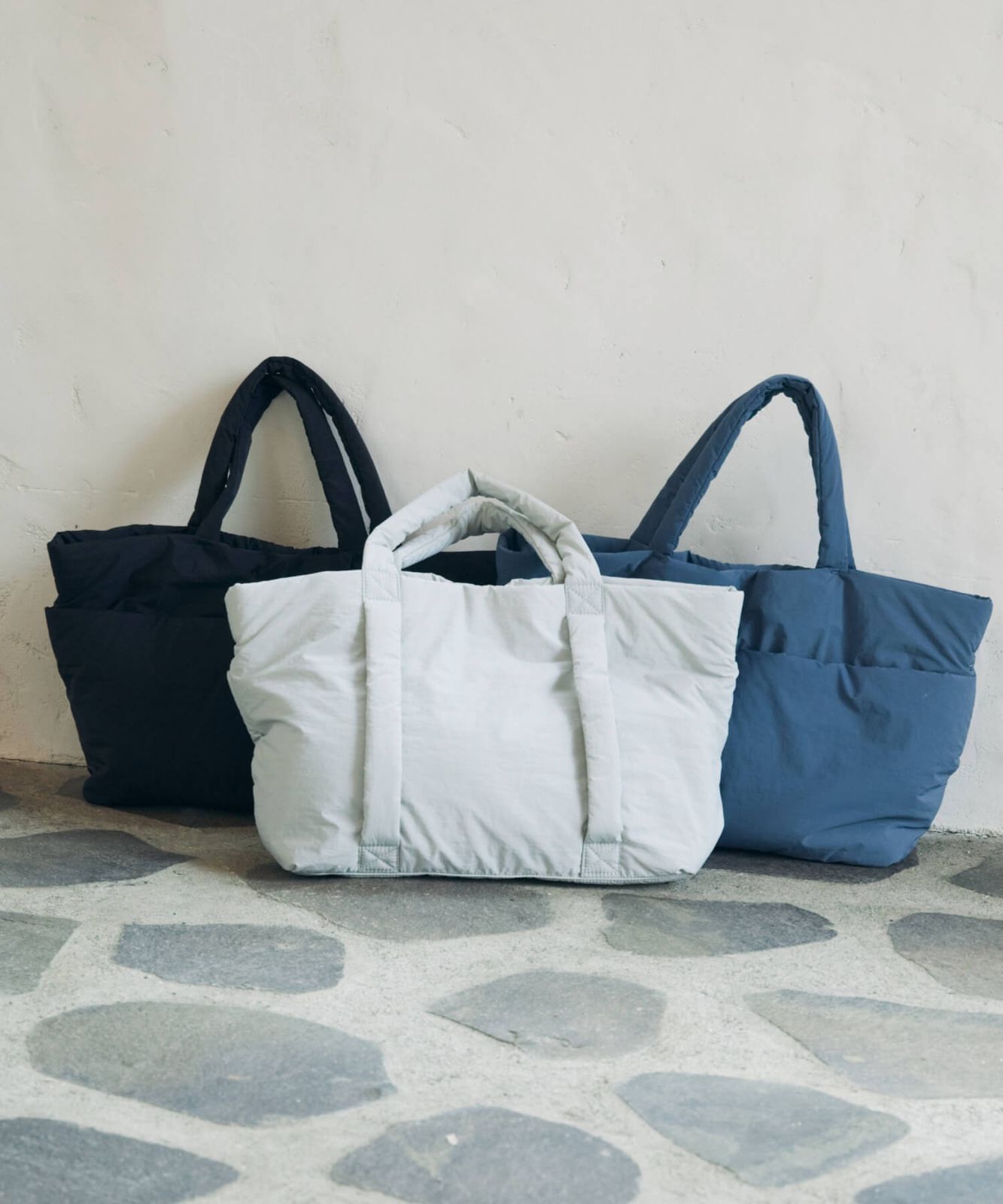 ジュリエ Julier ヨガグッズ バッグ パフィー撥水トートバッグ b 1961 jbg 021 撥水 トートバッグ おしゃれ かわいい マット収納 便利 A 大容量 軽量 ポケット付き ファスナー付き