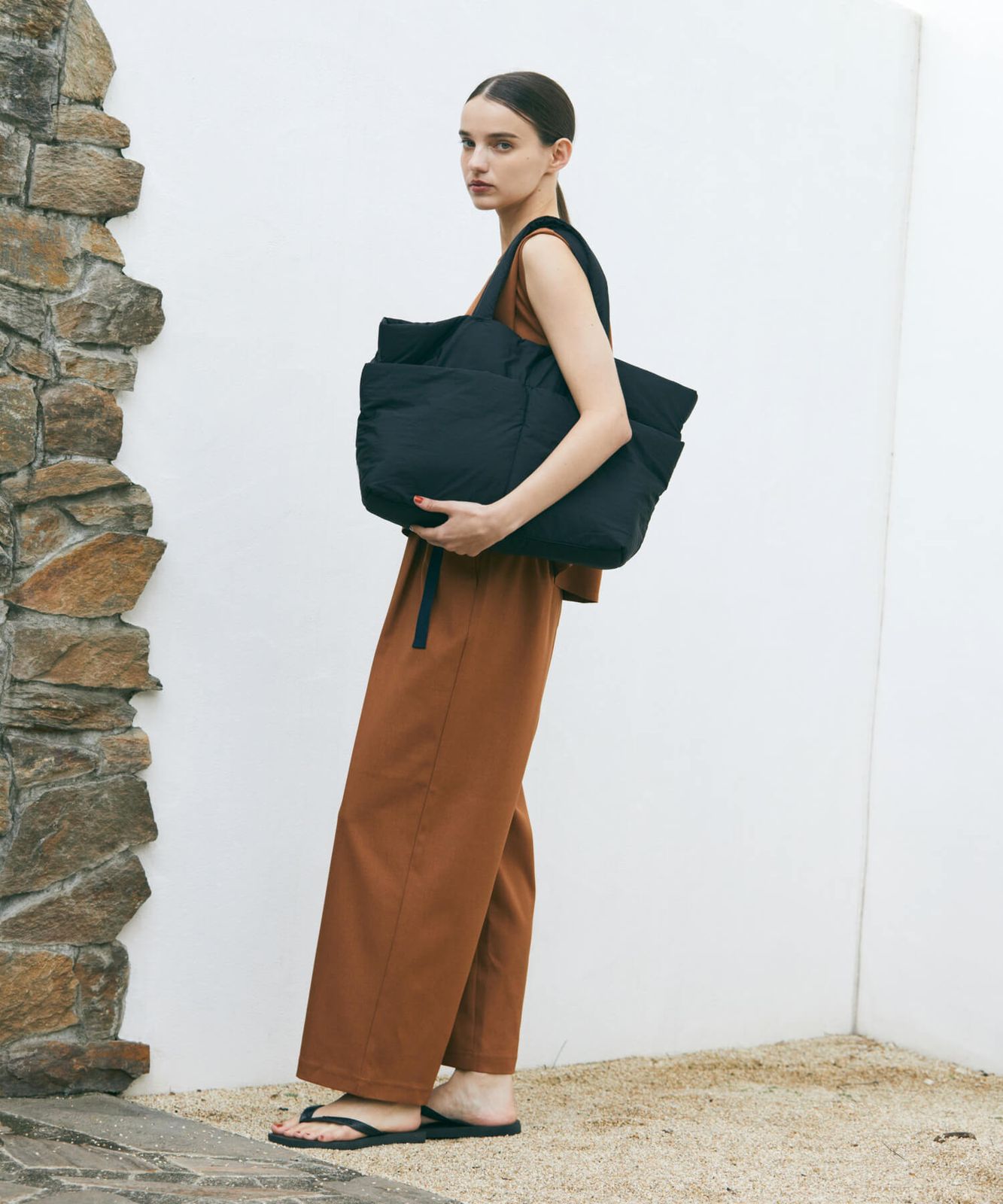 新品 ジュリエ Julier ヨガグッズ バッグ パフィー撥水トートバッグ