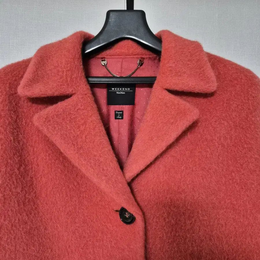 希少44サイズ✨マックスマーラ アンドコーピーコート大きいサイズ ウール 赤 MAX MARA マックスマーラ ウィークエンド IT44 175/96A ウール コート