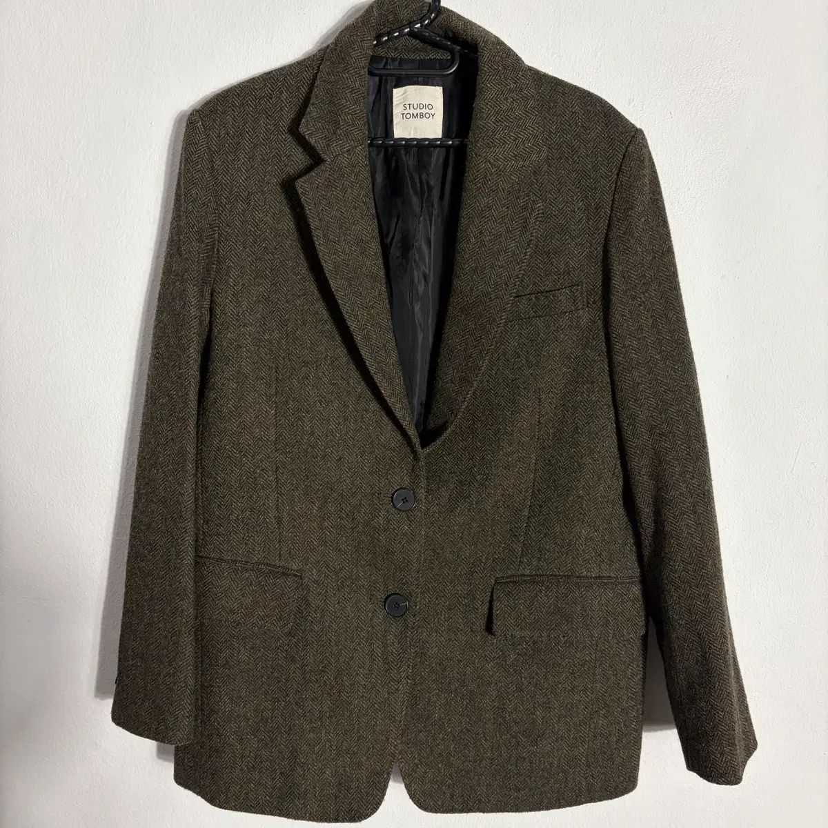 スタジオトムボーイ ヘリンボーン ジャケット Free