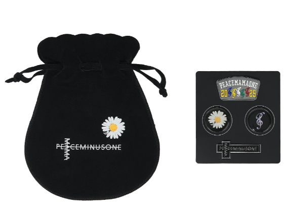 PEACEMINUSONE 2025 MAMA 韓国限定 ジヨン バッジ セット